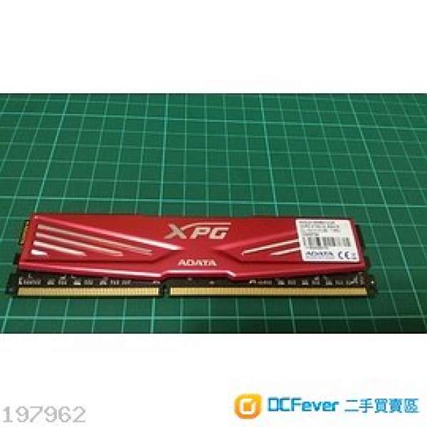 威剛 ADATA XPG DDR3-2133 4G 紅色散熱片