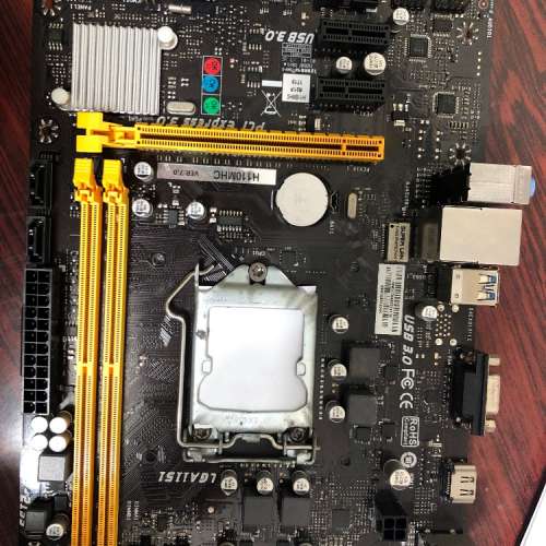 二手 BIOSTAR H110MHC H110 DDR4 USB3 LGA1151 MATX MB