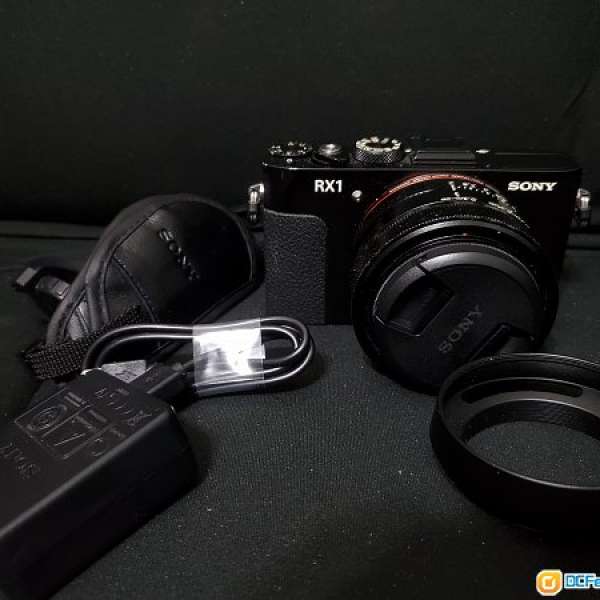 80%新 Sony Cybershot DSC-RX1 Full Frame 35mm F2 Zeiss鏡頭 DC
