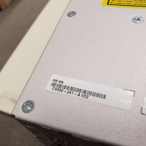 （二手）（特價）CISCO C9300-24T-A 企業級交換機 90%NEW
