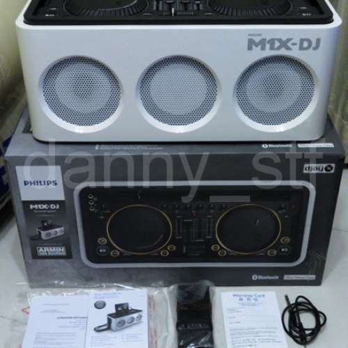 Philips M1X-DJ 重低音強勁 頂級 藍芽喇叭 (開Party之選,可駁iPad做DJ)