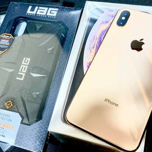 [出售] iPhone XS Max 金色 256GB 連3個UAG殼