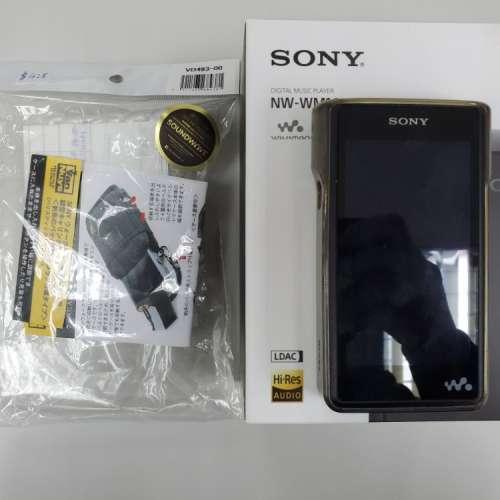 Sony NW-WM1A 黑磚連VanNuys套