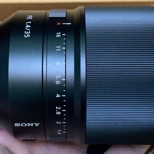 SONY SEL35F14Z (35mm f/1.4) LENS 有盒