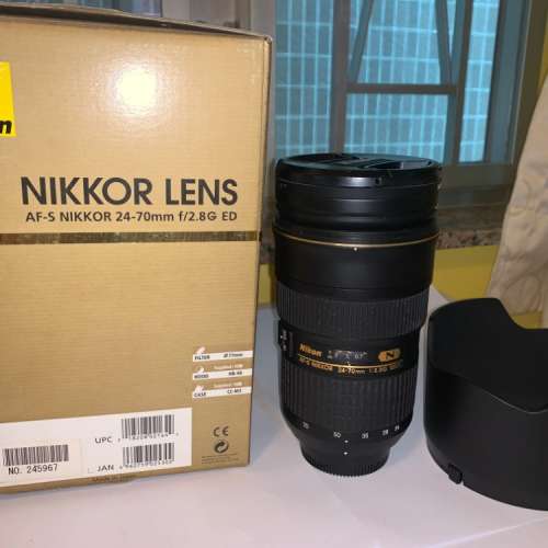 Nikon AF-S 24-70mm f/2.8G ED