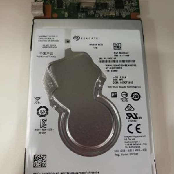 全新 Seagate 2.5" 1TB HDD 硬碟