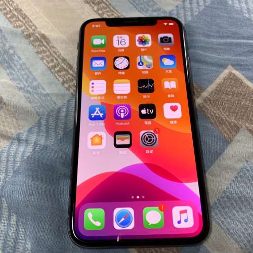 Apple iPhone X&nbsp;&nbsp;*64GB 香港行貨 黑色*99.9%new ! 完美質素，電池容量*100% ! *