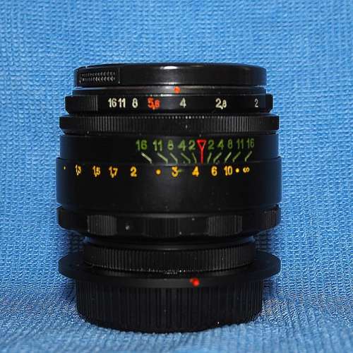 新淨 Helios 44M-2 58mm f2 漩轉散景俄羅斯鏡頭, 完美改口 Nikon