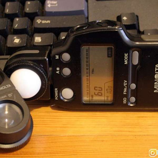 Minolta Auto Meter IV F with 5 degree spot viewfinder