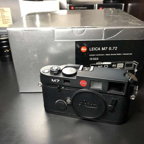 Leica m7 0.72 賣或換銀色M7