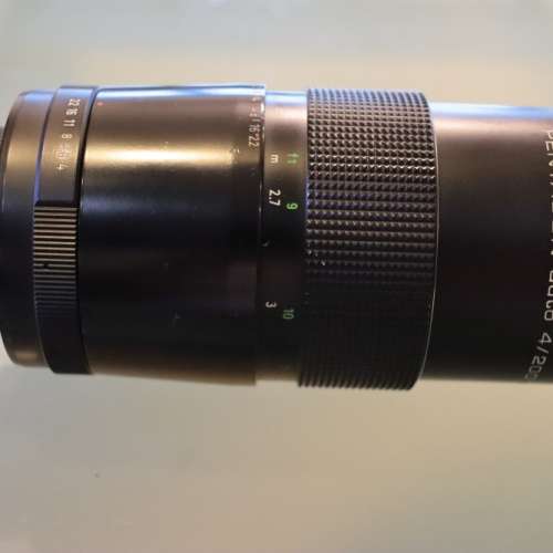Pentacon 200mm F4 MC East Germany Lens