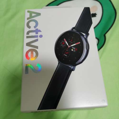 100%全新未開封 黑色 Galaxy Watch Active2 不鏽鋼 44mm (LTE)