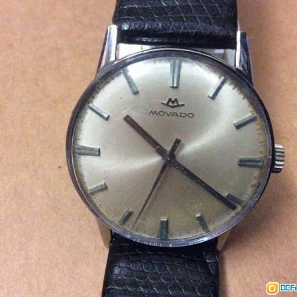 Vintage MOVADO Hand winding Cal.2542 men's wristwatch