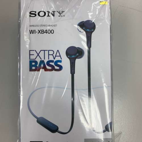 Sony WI-XB400 EXTRA BAS 無線入耳式耳機