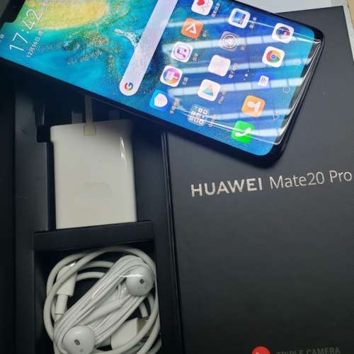 99%新Huawei Mate 20 Pro 256GB行貨全套已過保養