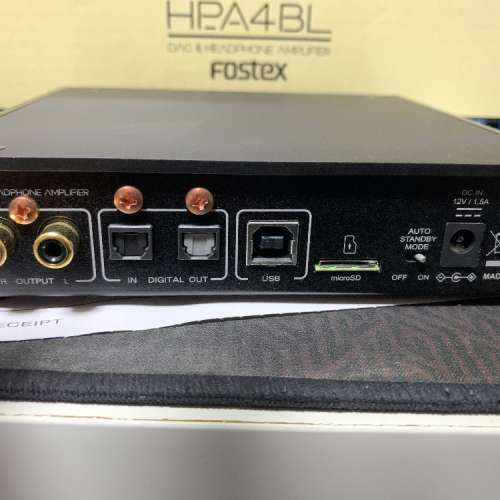 [放] 9成9新fostex hp-a4bl 有單有保齊件