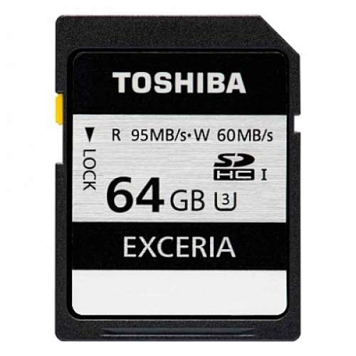 100% NEW TOSHIBA EXCERIA SDXC 64GB
