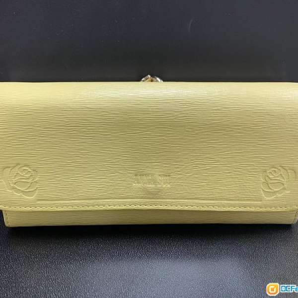 日版 Anna Sui 真皮銀包 長銀包  Anna Sui Long Wallet  Anna Sui Wallet  Leather...