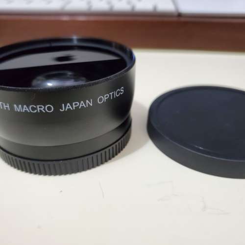 0.45x 廣角鏡/微距鏡, 任何58mm filter鏡都可使用, 日本鏡片