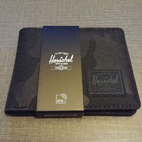 Herschel Roy Wallet Delta | Color: Black/Tonal Camo | 銀包 錢包 荷包