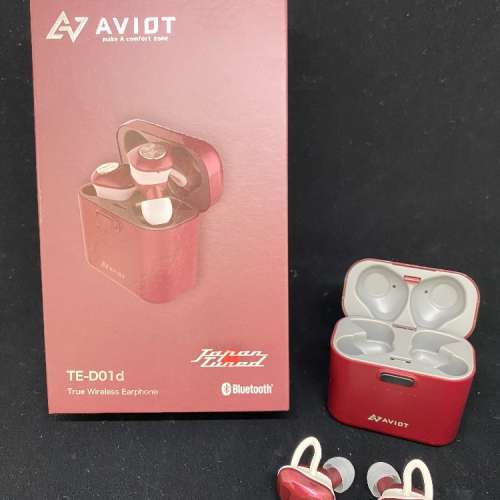 賣 AVIOT TE-D01d 藍芽 耳機 紅色  $700