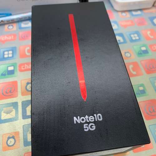 限量全新韓版5G Note 10 鮮紅色 12+256GB