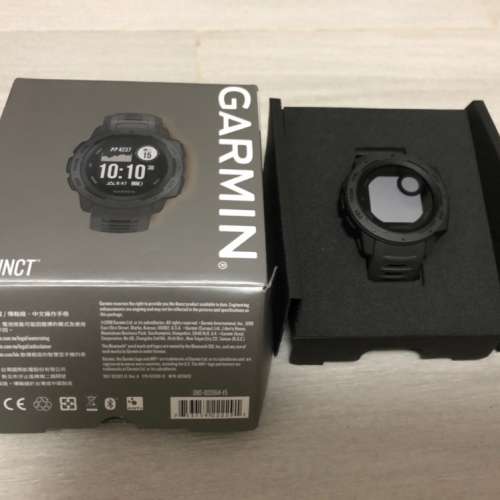 Garmin Instinct GPS 智能手錶 碳灰色 繁體中文版
