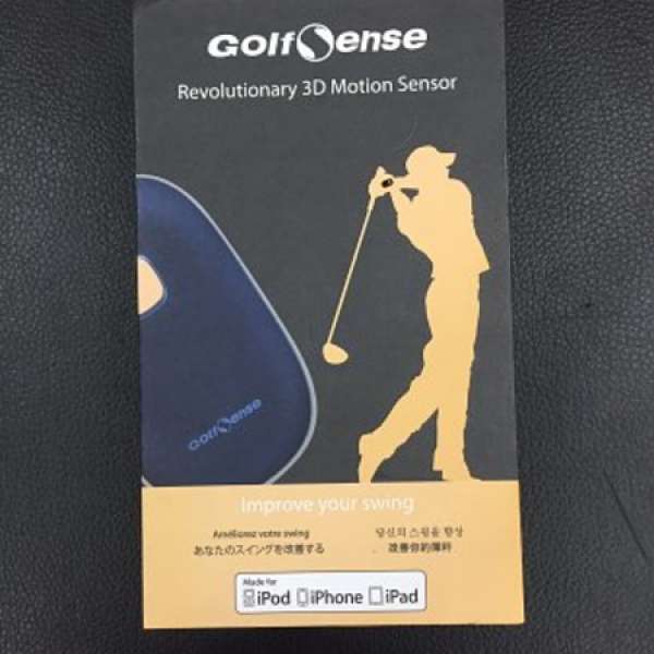 原裝正品便携式高爾夫揮桿練習器Zepp Golf sense 3D