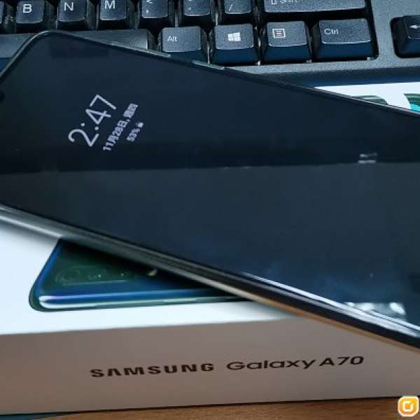 三星 Samsung Galaxy A70 (8GB + 128GB) 黑色 99%新