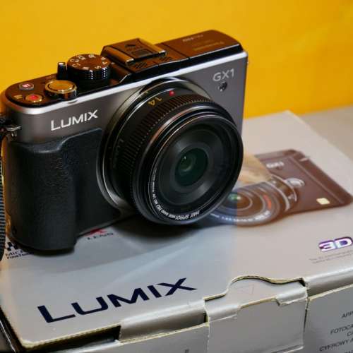 Panasonic Lumix GX1 + 14mm 2.5 lens - 90% new