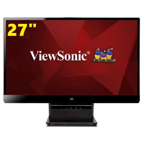 27吋(16:9) ViewSonic LEDmon VX2770 HDMI DVI口壞左，只可以用VGA，大平賣