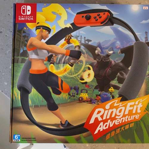 99% Nintendo Switch Ring Fit Adventure 健身大冒險 行貨