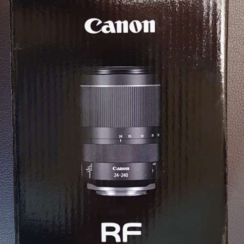 全新未用過Canon RF 天涯鏡24-240 f/4-6.3 IS USM!