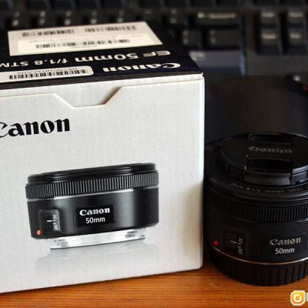 Canon EF 50mm f/1.8 STM lens