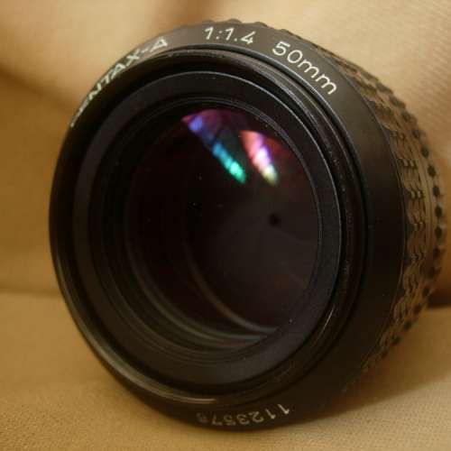 ( 新淨 ) Pentax-A SMC 50mm  f1.4  定焦鏡