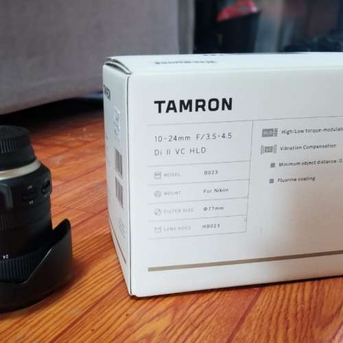 Tamron 10-24mm F3.5-4.5 Di II VC HLD (B023) (NIKON MOUNT)