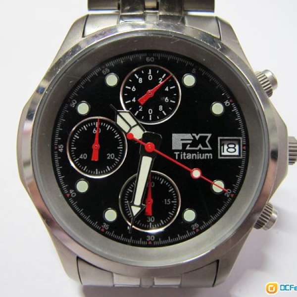 新淨 FX Titanium chrono 錶