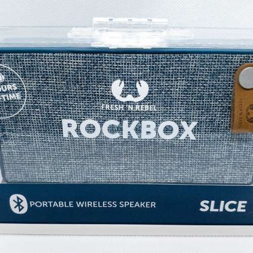 全新 Rockbox Portable Bluetooth Wireless Speaker 無線藍芽喇叭 (藍色)