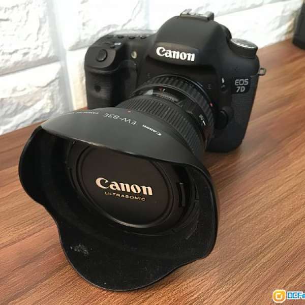 Canon 7D with 17-40mm F4L 90%new