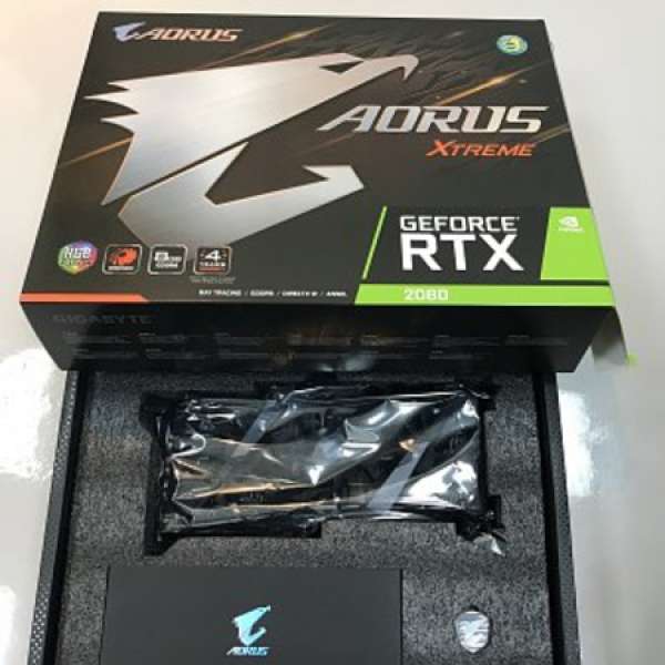 放全新有單有保AORUS XTREME GEFORCE RTX 2080