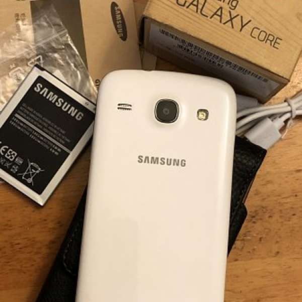 Samsung Galaxy Core (行貨，雙電，保護套）