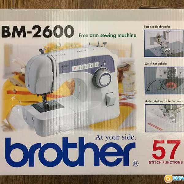 全新 Brother BM-2600 衣車 （not Singer, Janome )