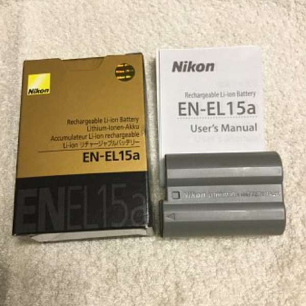 Nikon EN-EL15a 原廠電池