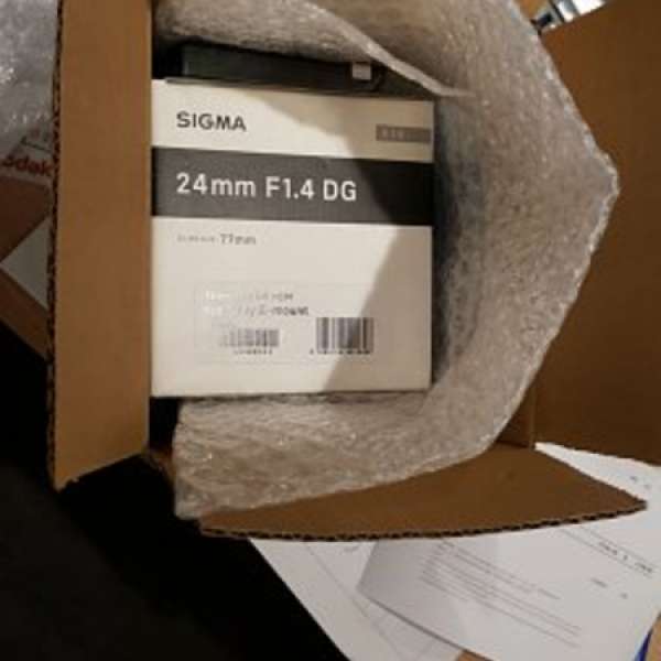 Sigma 24mm 1.4 sony e mount
