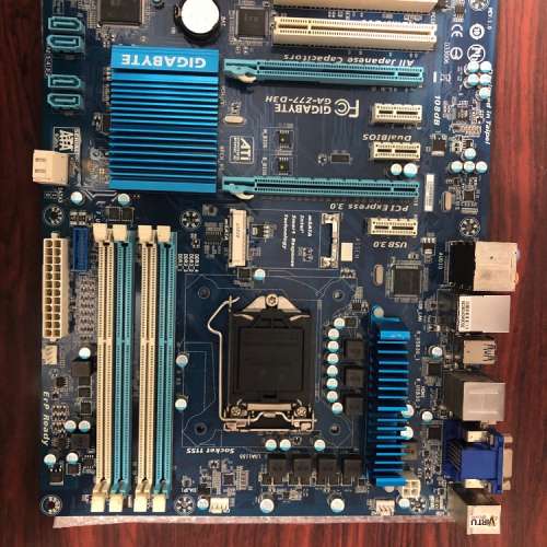 二手 GIGABYTE Z77-D3H Z77 DDR3 USB3 LGA1155 ATX MB