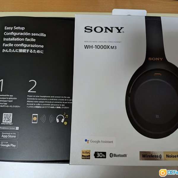 行貨 SONY WH-1000XM3 Black 黑色 購於2月10日 有單有盒