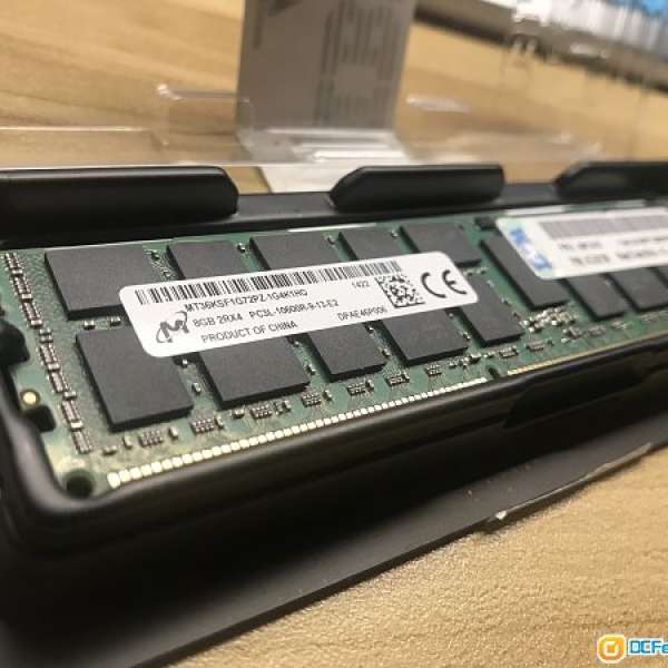 Samsung MICRON DDR3 8GB ECC RAM 全新