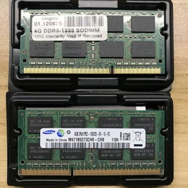 DDR3 4GB notebook 筆記本 Ram
