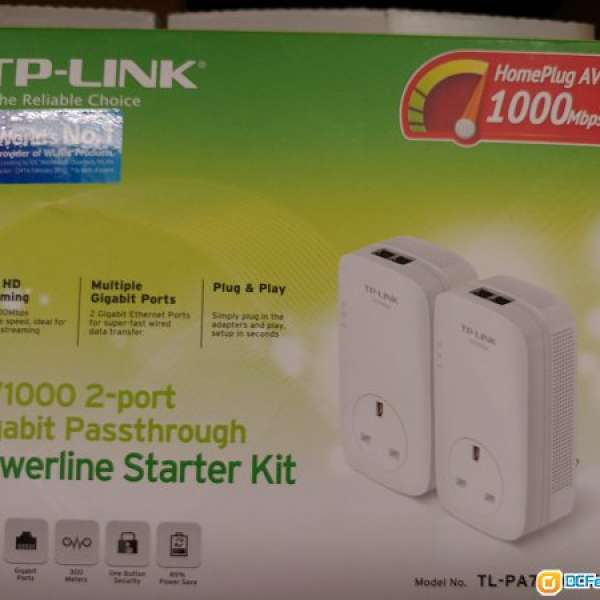 Tp-link homeplug av1000 TL-PA7020p kit