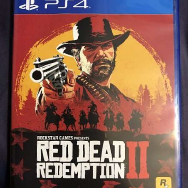 PS4 Red Dead Redemption 2 行貨 99.9%新